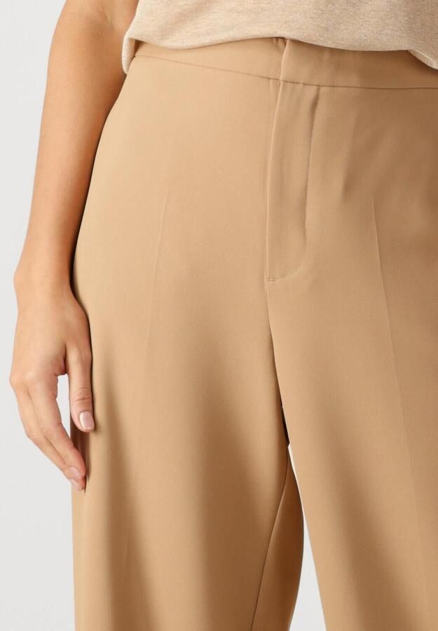 MOS MOSH Stoffen broek met wijde pijpen en persplooien model 'Leya' - Foto 2