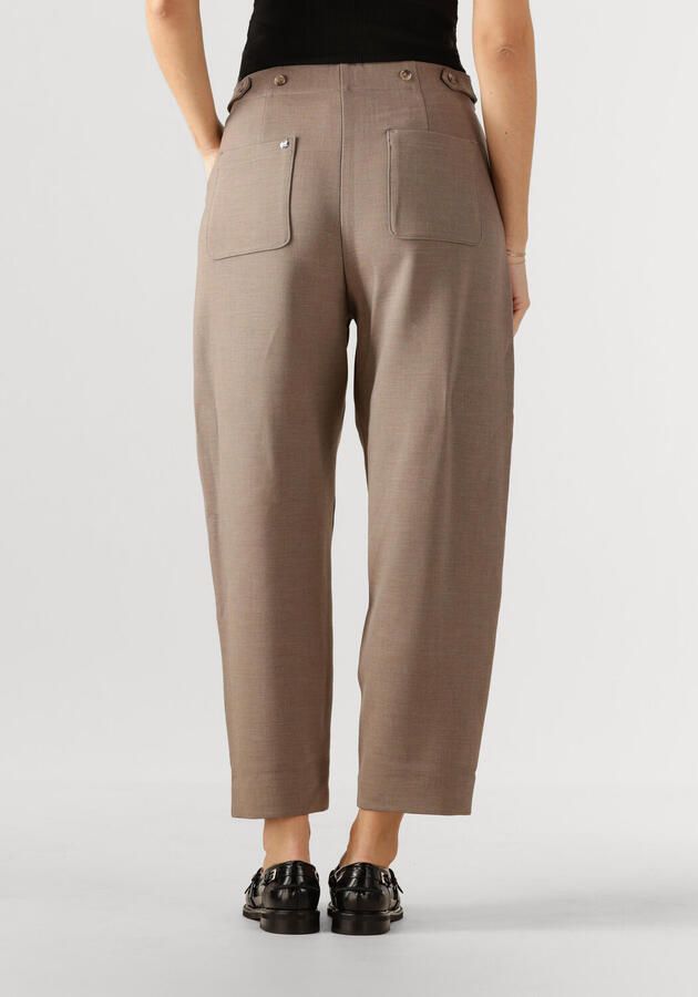 MOS MOSH Dames Broeken Mmcammie Elina Pant Taupe