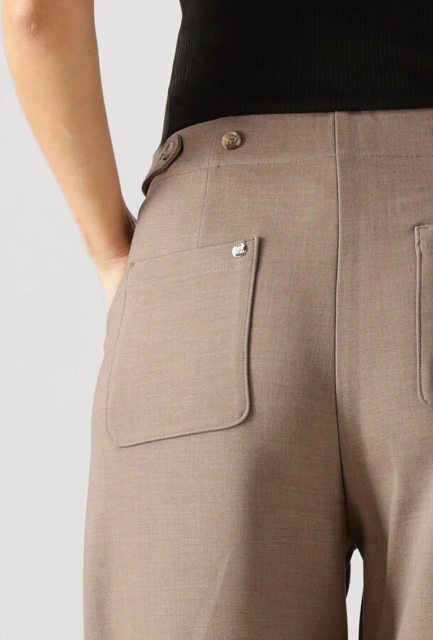 MOS MOSH Dames Broeken Mmcammie Elina Pant Taupe - Foto 2