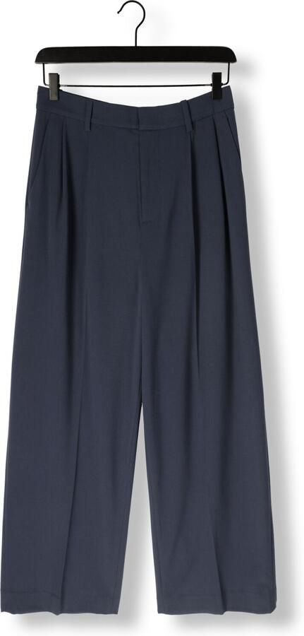 MOS MOSH Dames Broeken Mmcharlize panama pant Donkerblauw - Foto 3
