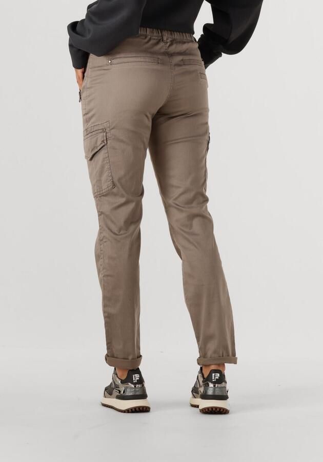 MOS MOSH Dames Broeken Mmgilles Timaf Pant Taupe