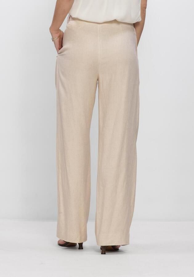 MOS MOSH Wide leg broek van viscosemix met biezen model 'MIssa Coleen' - Foto 2