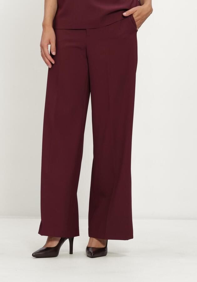 MOS MOSH Dames Broeken Mmleya Miley Pant Bordeaux