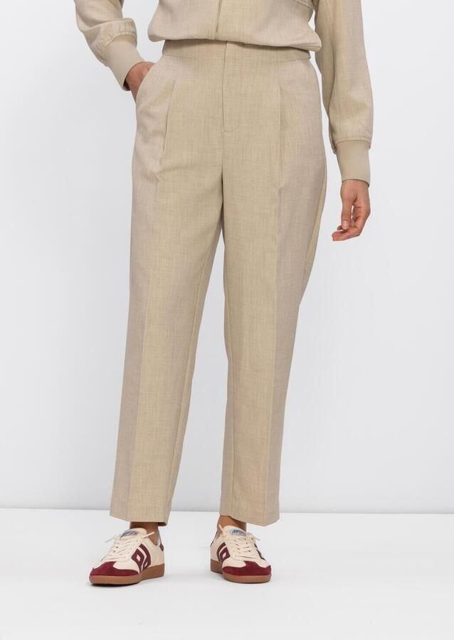 MOS MOSH Broek met achterzakken model 'Leysa Flair'