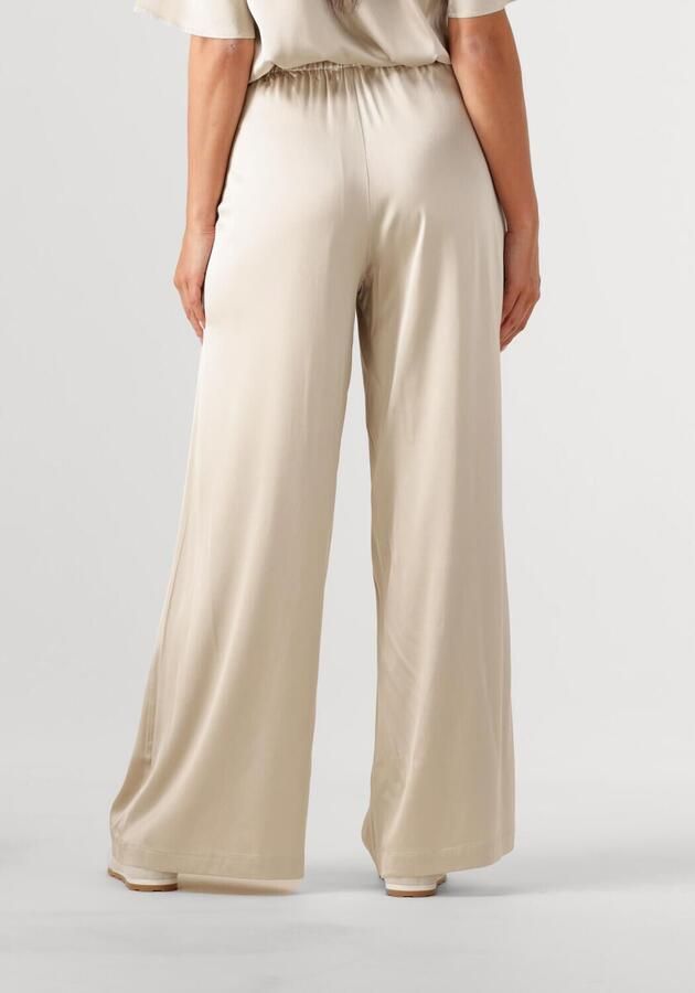 MOS MOSH Wide leg stoffen broek met platte plooien model 'RITA' - Foto 1