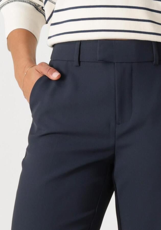 MOS MOSH Slim-fit Klassieke Broek Salute Navy Blue Dames - Foto 2