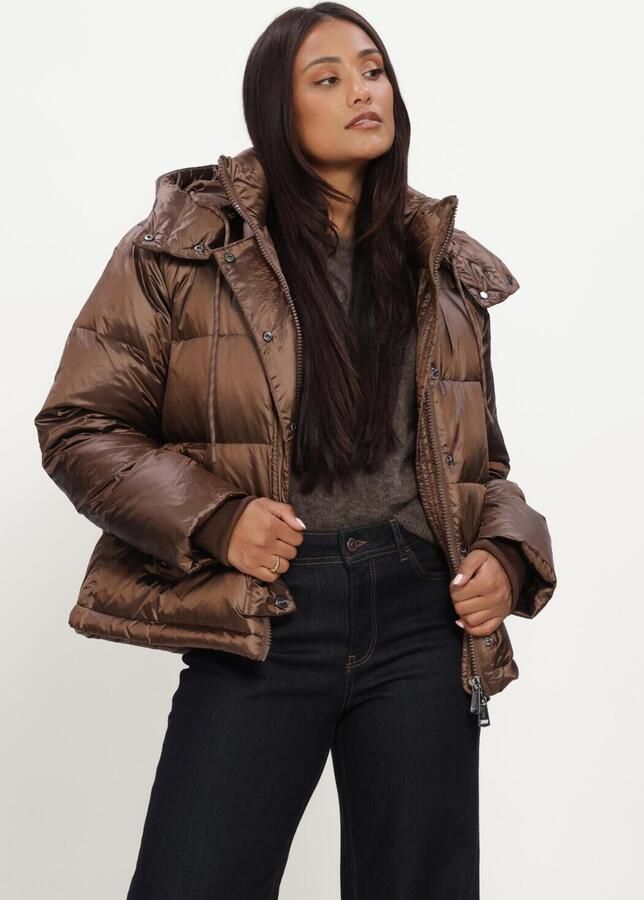 MOS MOSH regular fit jack met donsverenvulling model 'Jilly'