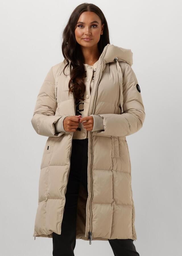 MOS MOSH Gewatteerde lange jas met opstaande kraag model 'Nova' - Foto 4