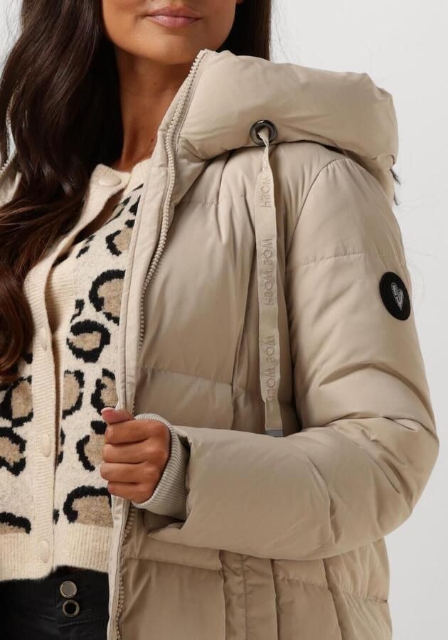 MOS MOSH Gewatteerde lange jas met opstaande kraag model 'Nova' - Foto 2