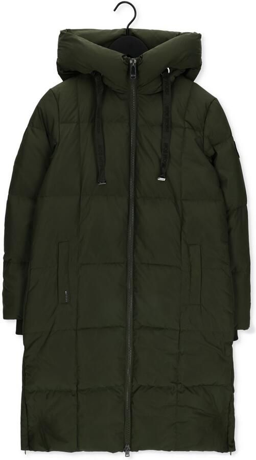 MOS MOSH Gewatteerde lange jas met opstaande kraag model 'Nova' - Foto 3