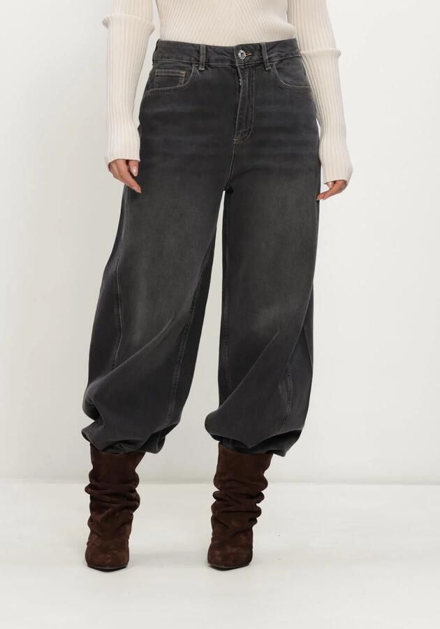 MOS MOSH Dames Jeans Mmcindy Draciel Jeans Donkergrijs