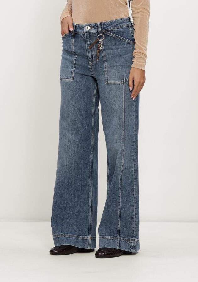 MOS MOSH Dames Jeans Mmcolette Galleon Jeans Blauw