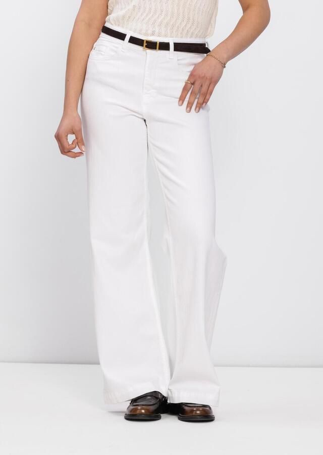 MOS MOSH Dames Jeans Mmdara Deluxe Jeans Wit