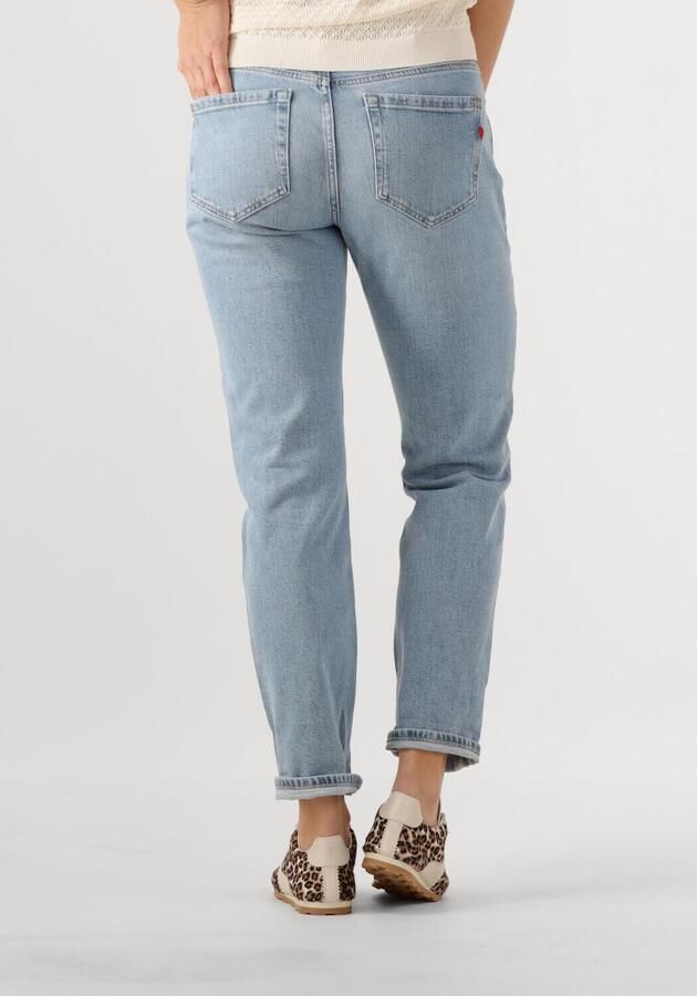 Mos Mosh regular waist slim fit jeans light blue denim