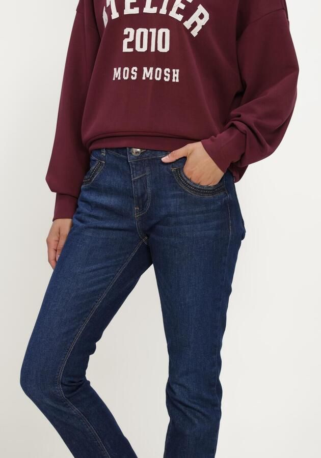 MOS MOSH Dames Jeans Mmnaomi Bran Jeans Donkerblauw - Foto 3