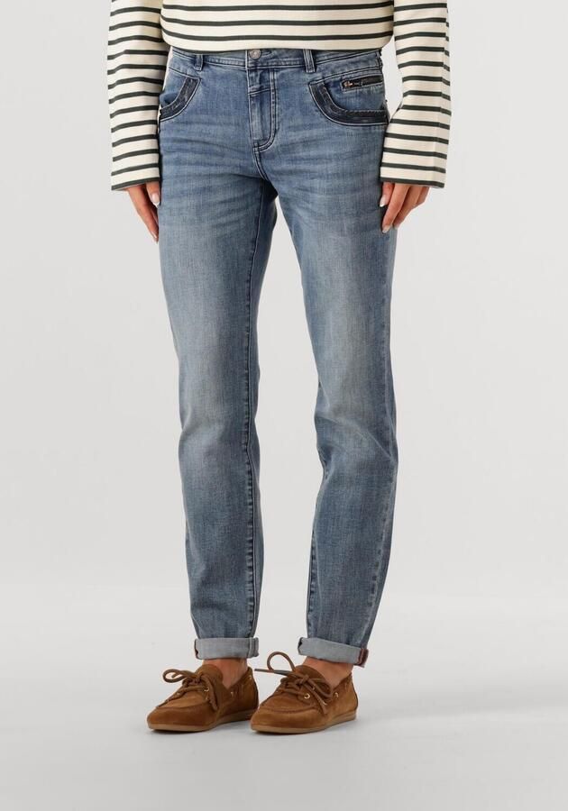 MOS MOSH Dames Jeans Mmnaomi Nolla Jeans Blauw - Foto 4
