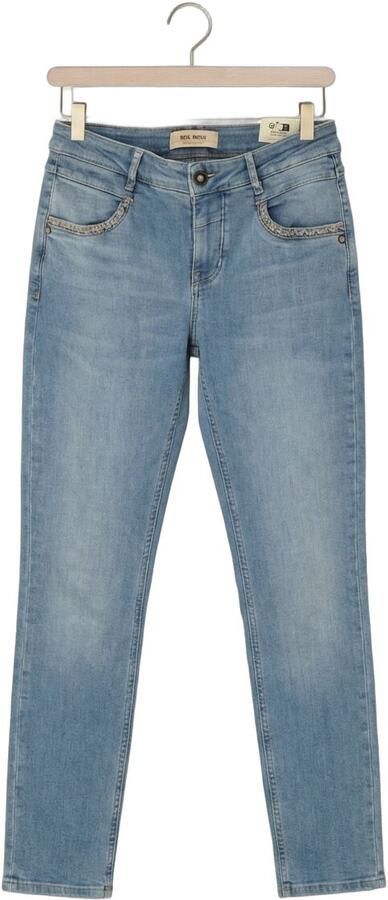 MOS MOSH Dames Jeans Mmnaomi Salute Emb. Jeans Lichtblauw - Foto 4