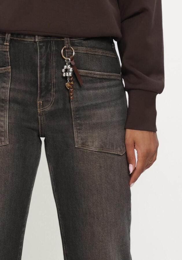 MOS MOSH Dames Jeans Mmrachel Kyoto Jeans Bruin - Foto 3