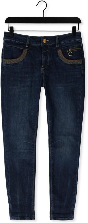 Blauwe Mos Mosh Slim Fit Jeans Naomi Shade Blue Jeans - Foto 3