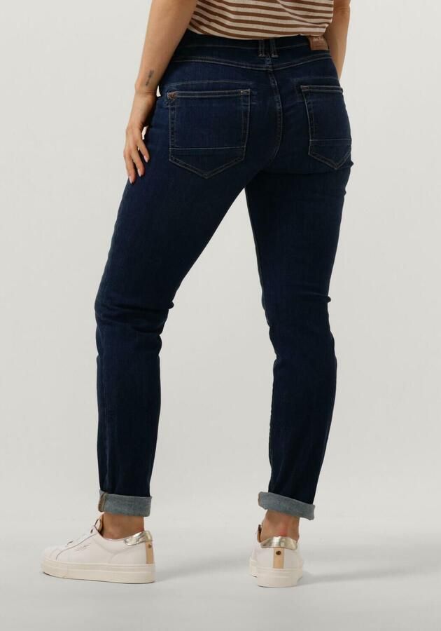 Blauwe Mos Mosh Slim Fit Jeans Naomi Shade Blue Jeans