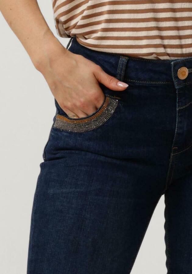 Blauwe Mos Mosh Slim Fit Jeans Naomi Shade Blue Jeans - Foto 2