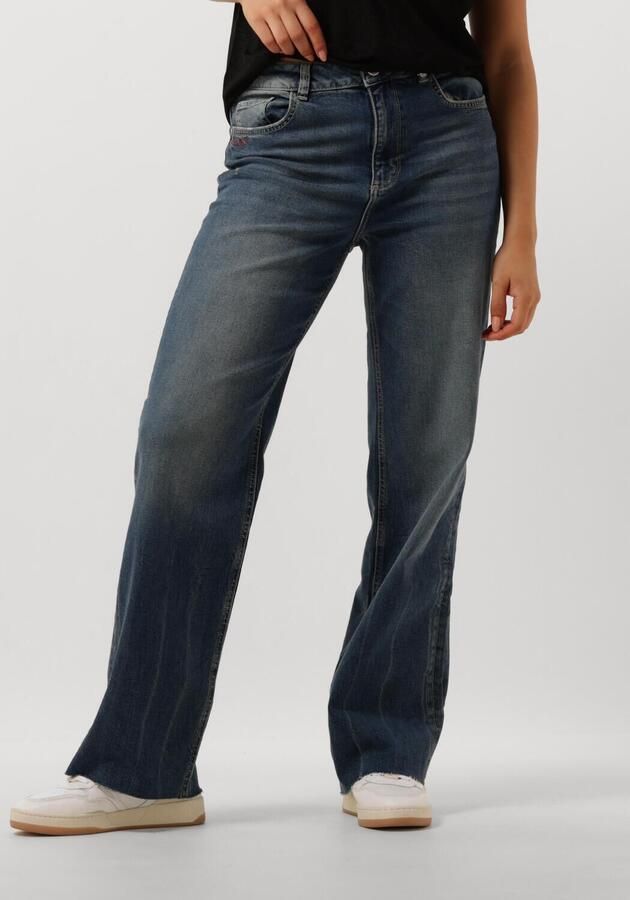 MOS MOSH Dames Jeans Relee Kessel Jeans Blauw - Foto 4