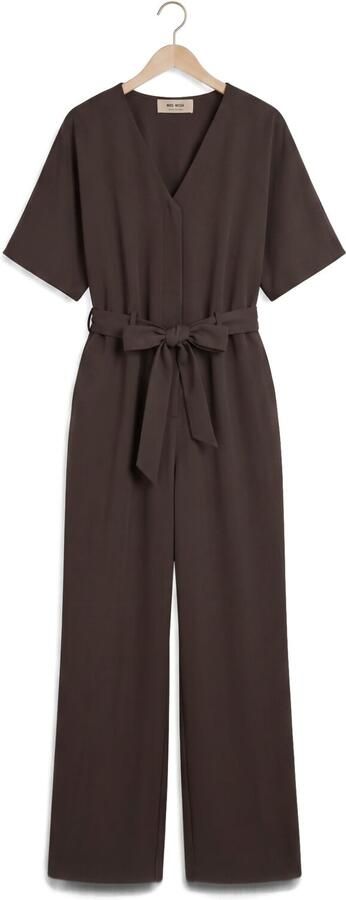 MOS MOSH Dames Jumpsuits Mmlehila Miley Jumpsuit Bruin - Foto 4