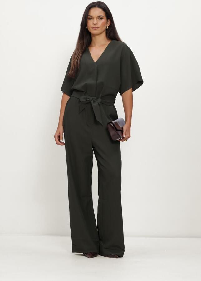 MOS MOSH Dames Jumpsuits Mmlehila Miley Jumpsuit Donkergroen