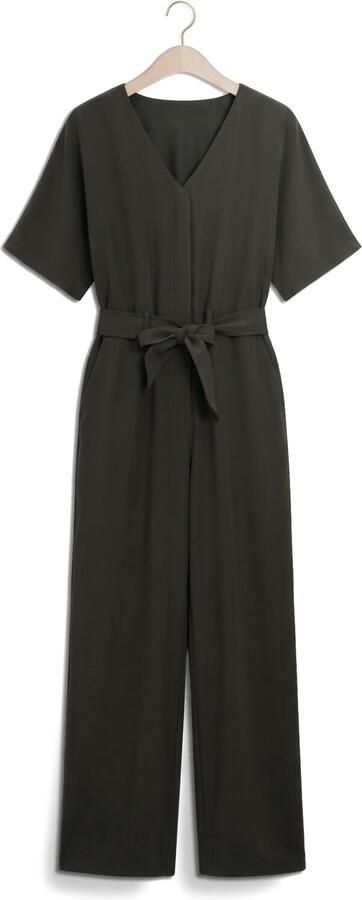MOS MOSH Dames Jumpsuits Mmlehila Miley Jumpsuit Donkergroen - Foto 3