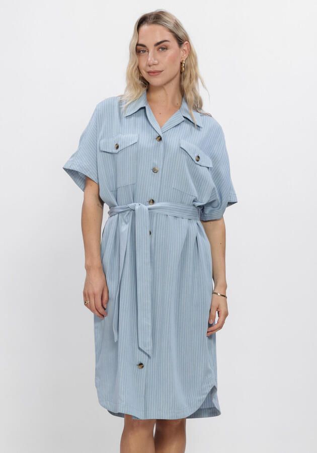 MOS MOSH Dames Jurken Mmzenta Neo Dress Lichtblauw