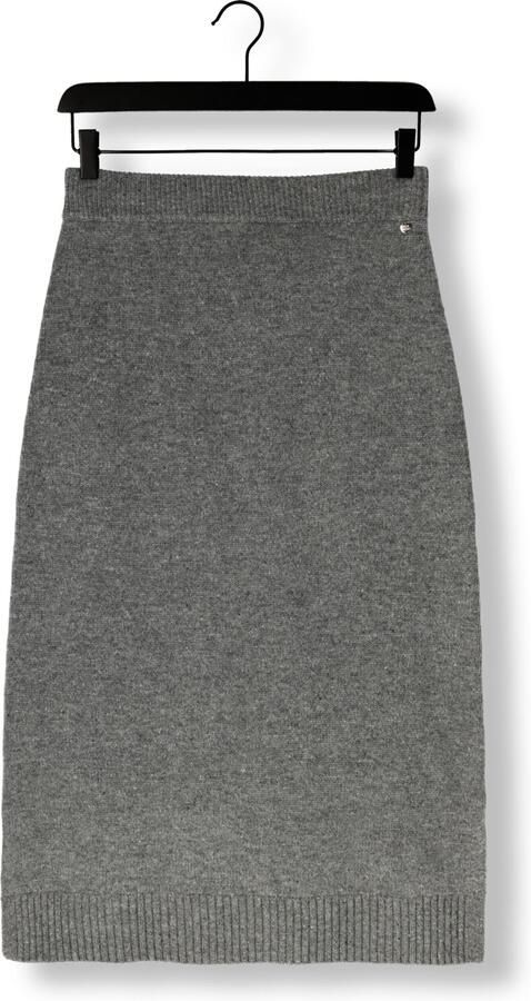 MOS MOSH Wollen rok met geribde zoom model 'Bryndis' - Foto 3