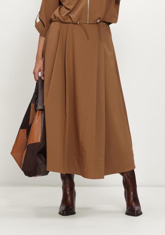 MOS MOSH Dames Rokken Mmkit Sato Skirt Bruin - Foto 1