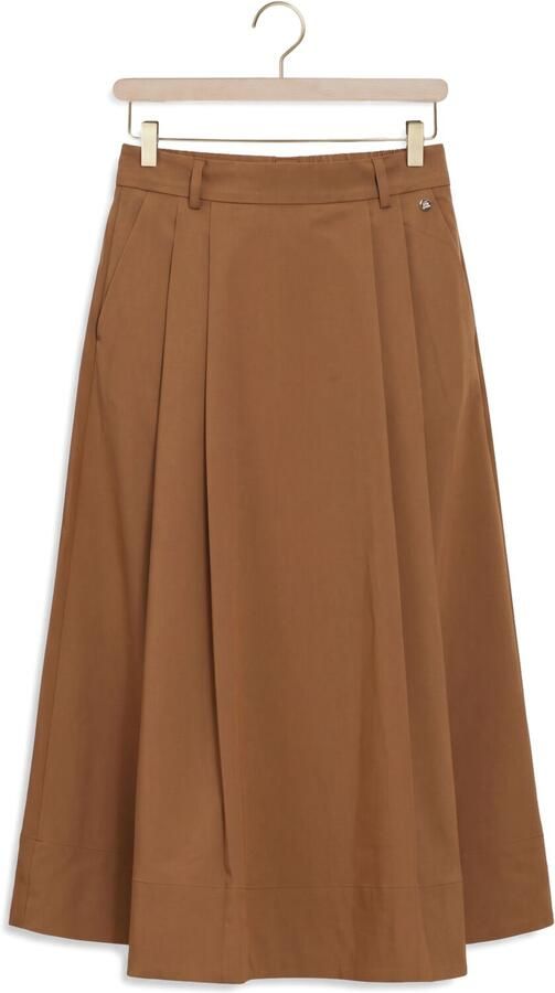 MOS MOSH Dames Rokken Mmkit Sato Skirt Bruin - Foto 4