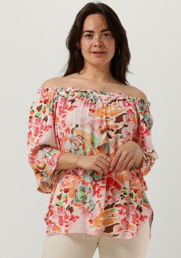 MOS MOSH Dames Tops & T-shirts Ashlea Botanico Blouse Roze - Foto 4