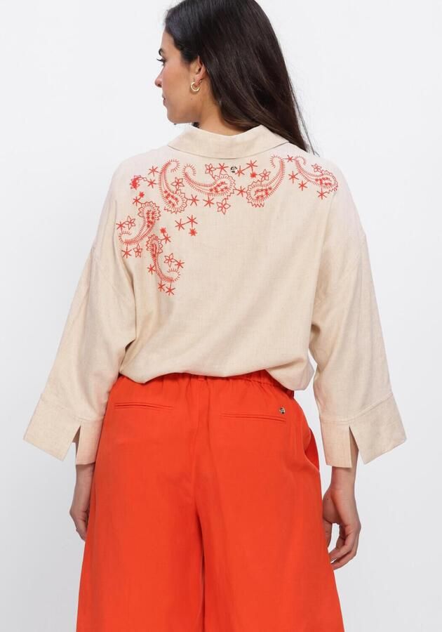 MOS MOSH Dames Tops & T-shirts Mmaudri Coleen Shirt Ecru - Foto 3