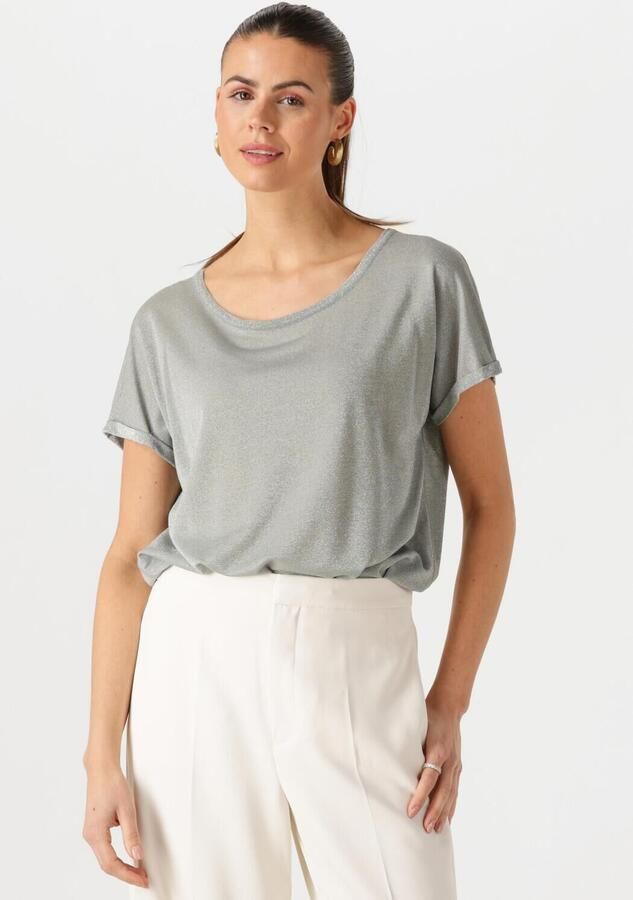 MOS MOSH Dames Tops & T-shirts Mmkay Tee Grijs - Foto 4