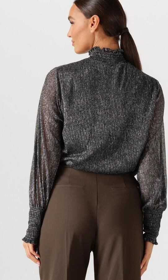 MOS MOSH Dames Tops & T-shirts Mmximena Glam Ls Blouse Donkergrijs - Foto 3