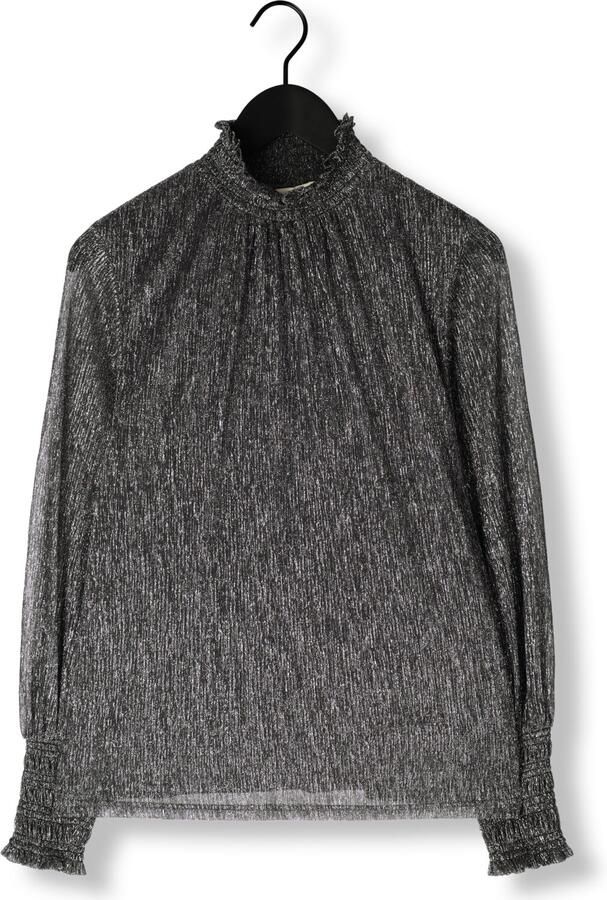 MOS MOSH Dames Tops & T-shirts Mmximena Glam Ls Blouse Donkergrijs - Foto 3