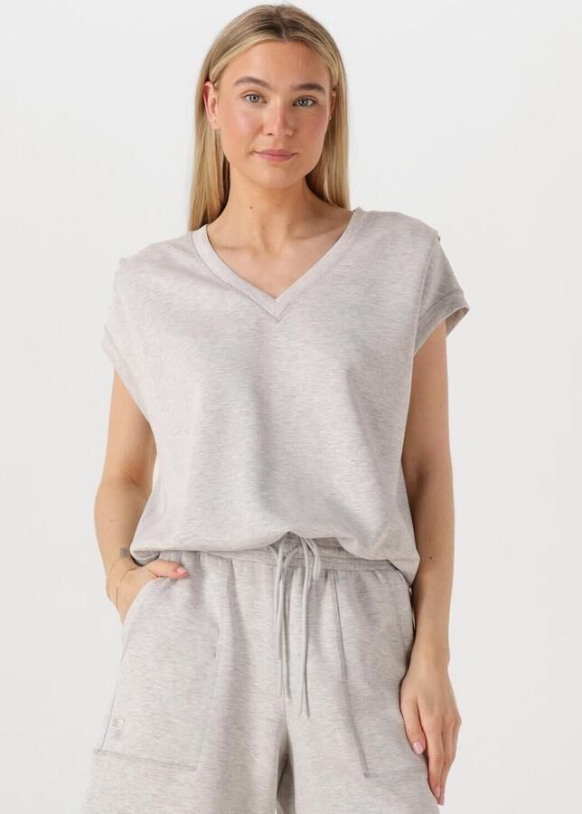 MOS MOSH Dames Tops & T-shirts Nadi Lichtgrijs - Foto 4