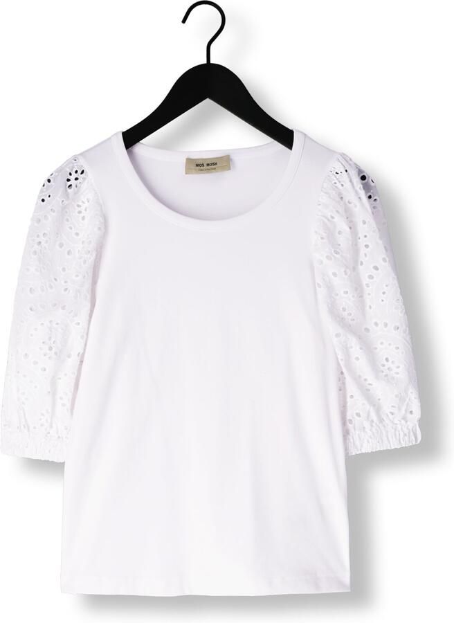 MOS MOSH T-shirt met 1 2-mouwen model 'Puffy'