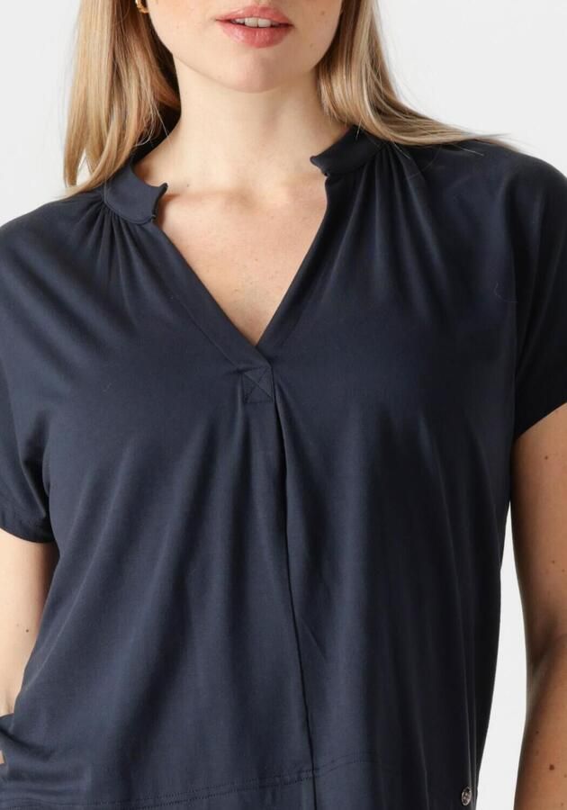 MOS MOSH Dames Tops & T-shirts Shira Tee Donkerblauw - Foto 2