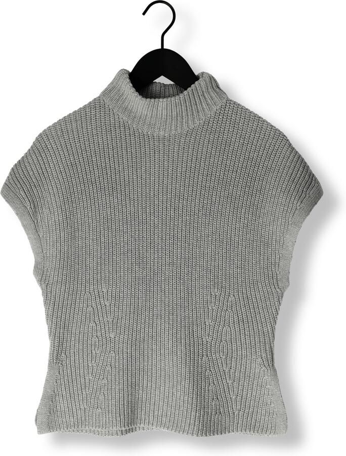 MOS MOSH Dames Truien & Vesten Mmbiola Bine Knit Vest Grijs