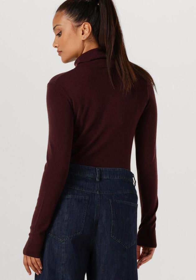 MOS MOSH Dames Truien & Vesten Mmbouch Rollneck Knit Bordeaux
