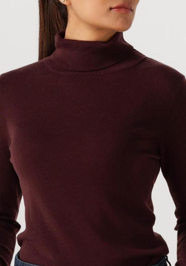 MOS MOSH Dames Truien & Vesten Mmbouch Rollneck Knit Bordeaux - Foto 2