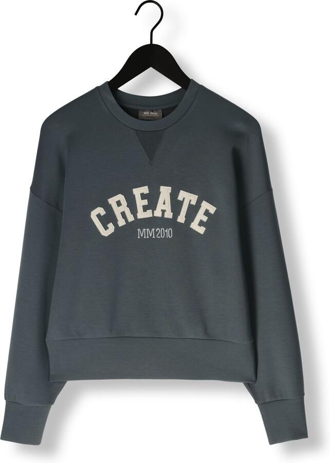 MOS MOSH Dames Truien & Vesten Mmcelli O-ls Sweatshirt Ecru