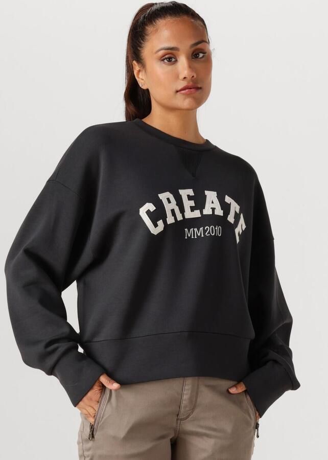 MOS MOSH Dames Truien & Vesten Mmcelli O-ls Sweatshirt Zwart - Foto 4