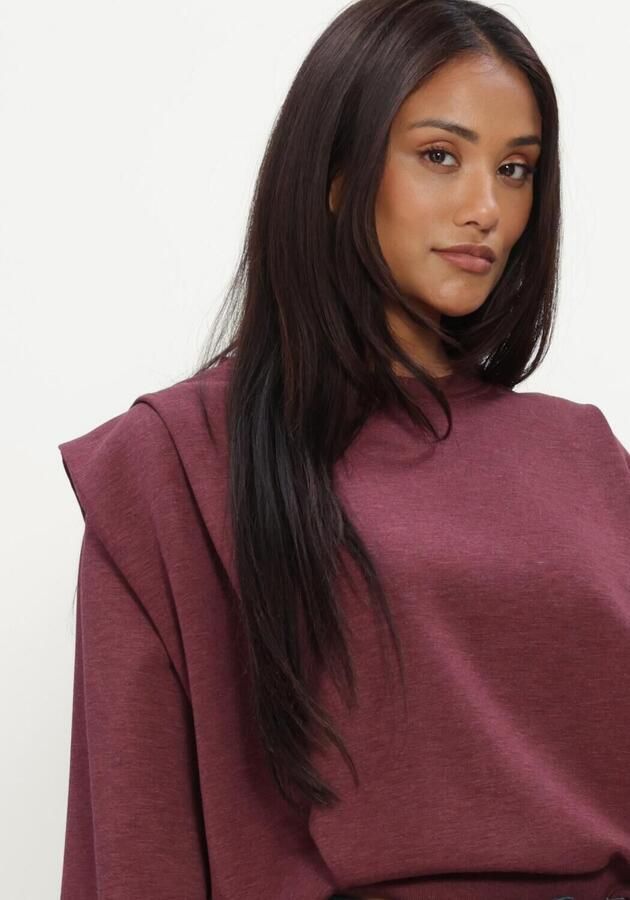 MOS MOSH Dames Truien & Vesten Mmmae O-3 4 Sleeve Sweatshirt Bordeaux - Foto 4