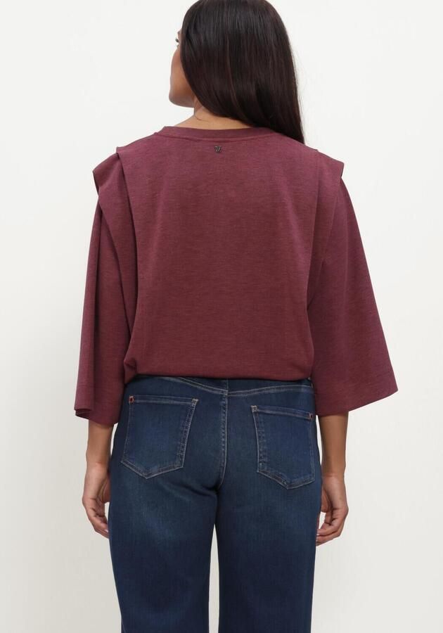 MOS MOSH Dames Truien & Vesten Mmmae O-3 4 Sleeve Sweatshirt Bordeaux - Foto 3