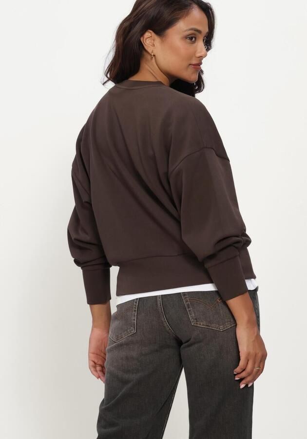 MOS MOSH Dames Truien & Vesten Mmnima O-ls Sweatshirt Bruin - Foto 4