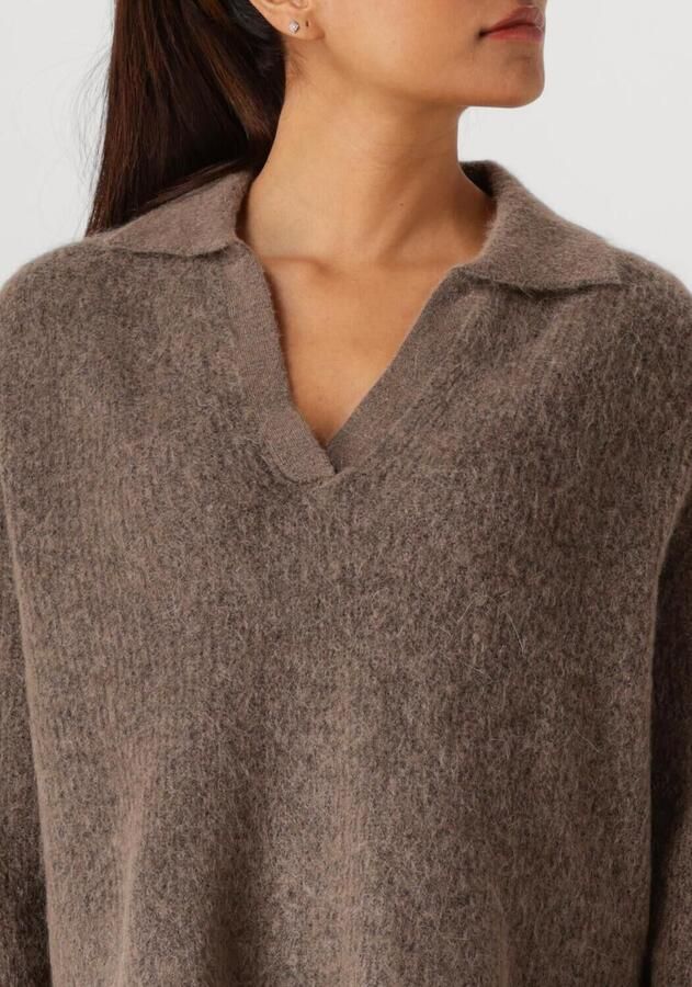 MOS MOSH Gebreide pullover van wolmix met polokraag model 'Aidy' - Foto 2